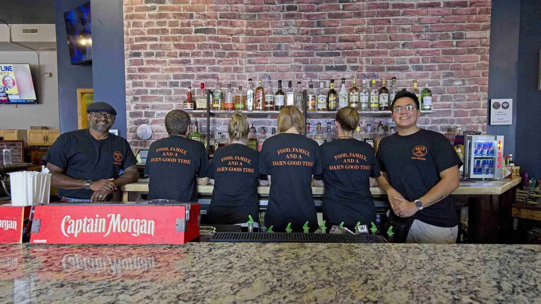 The team at 1873 Bar & Grill