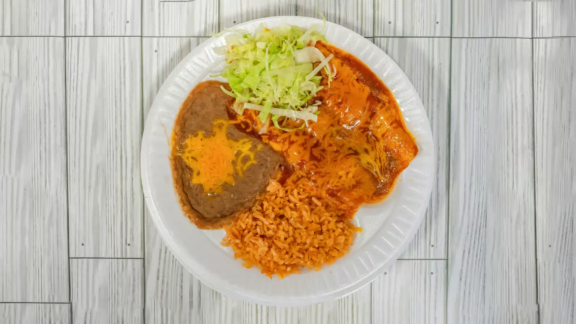 Two Cheese Enchiladas