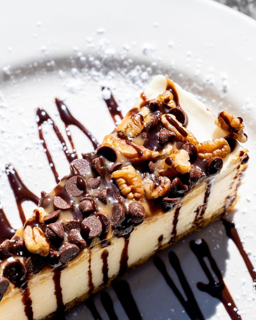 Side of french fries and a dessert