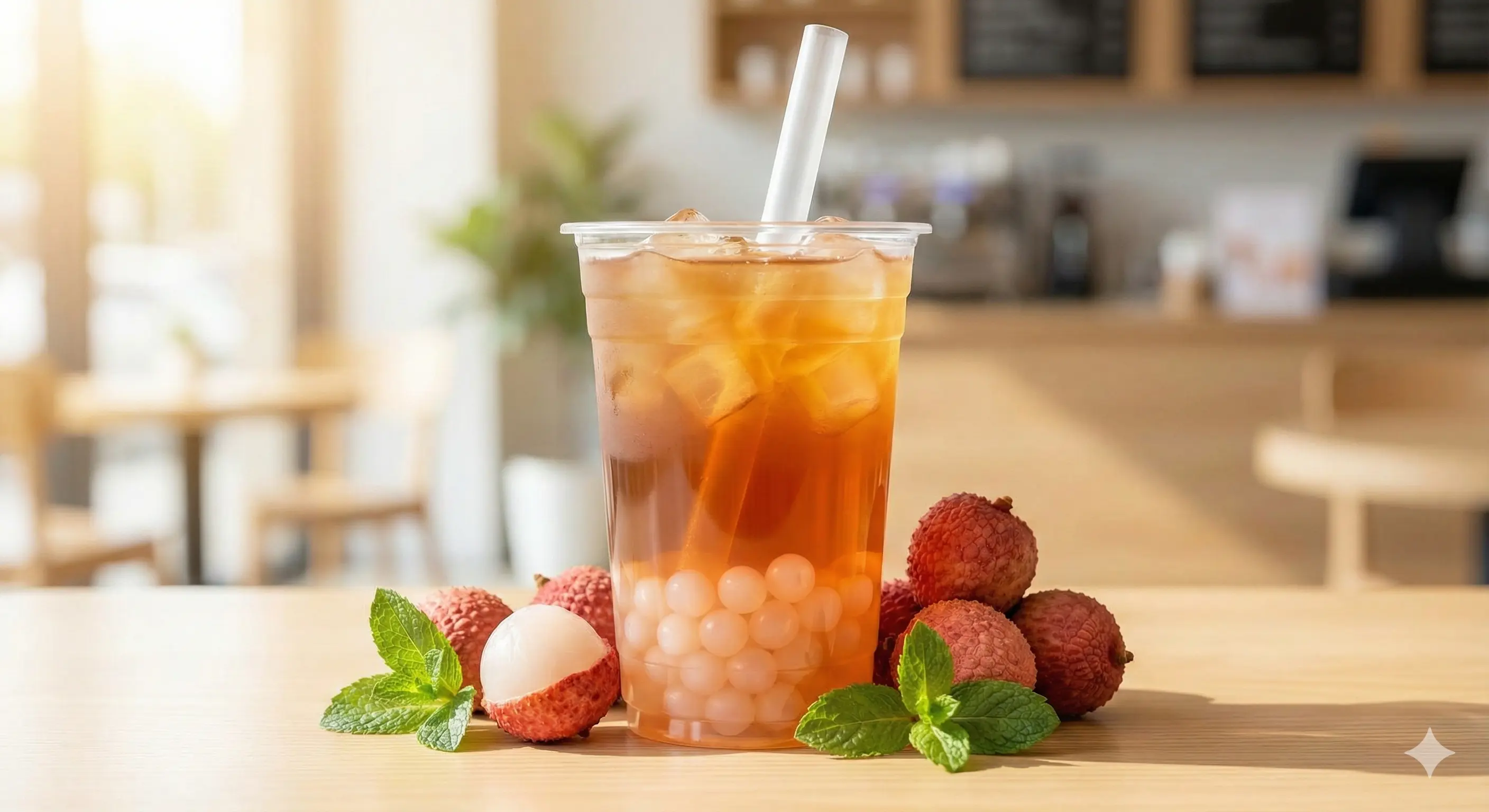 Lychee Popping Boba