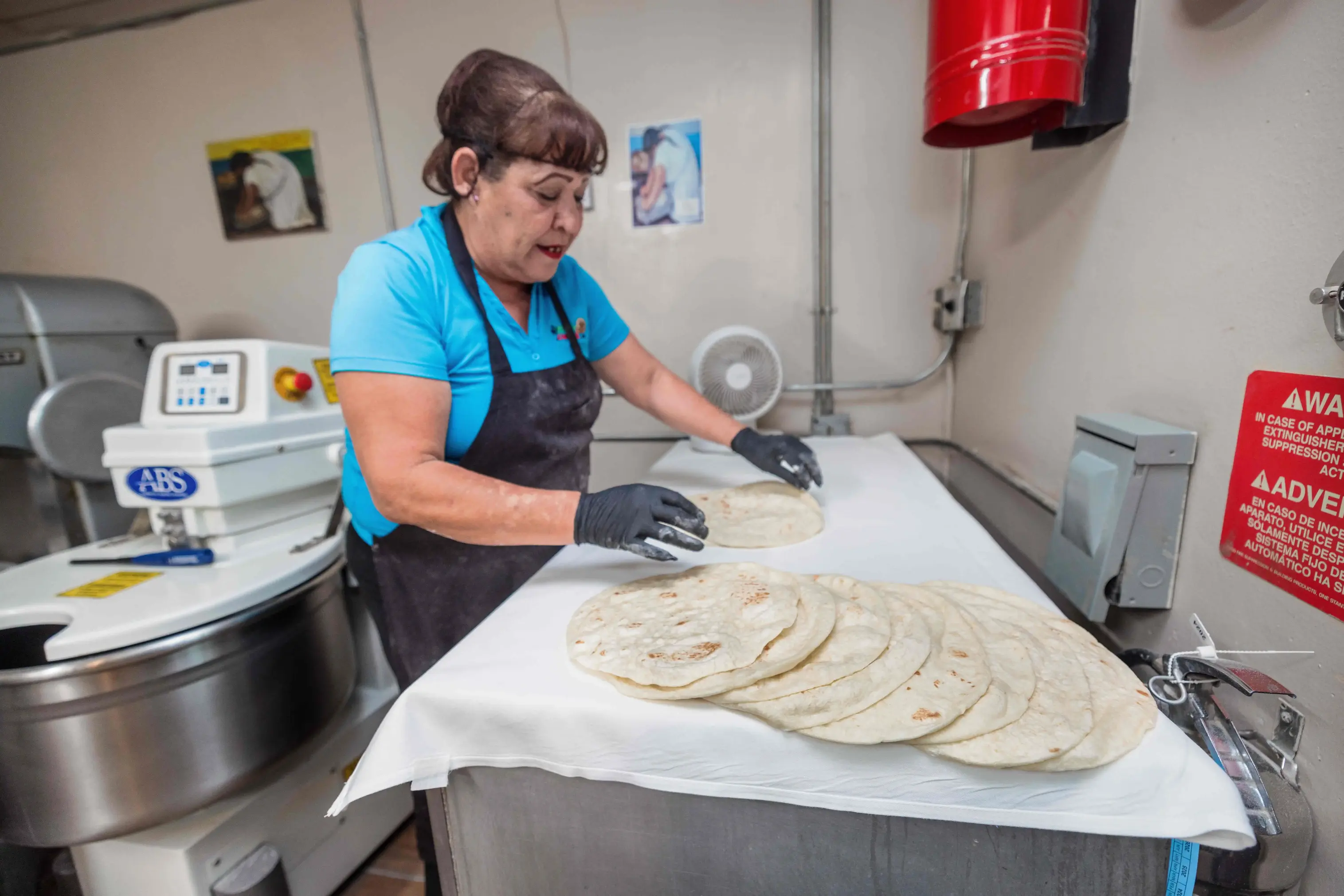 A lively and warm interior of a Spanish restaurant