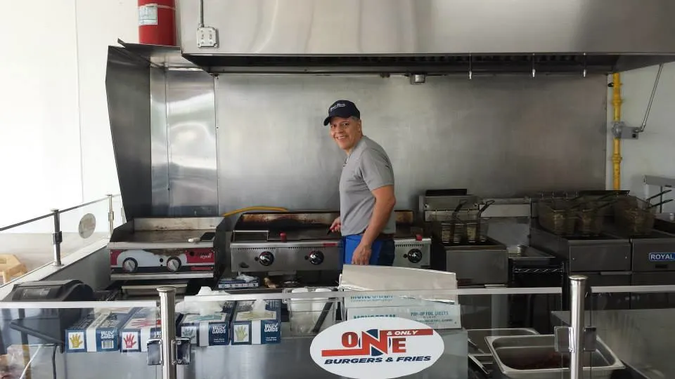 Flipping burgers with care
