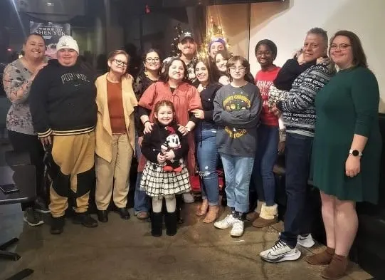 The One and Only Burger Team and Family