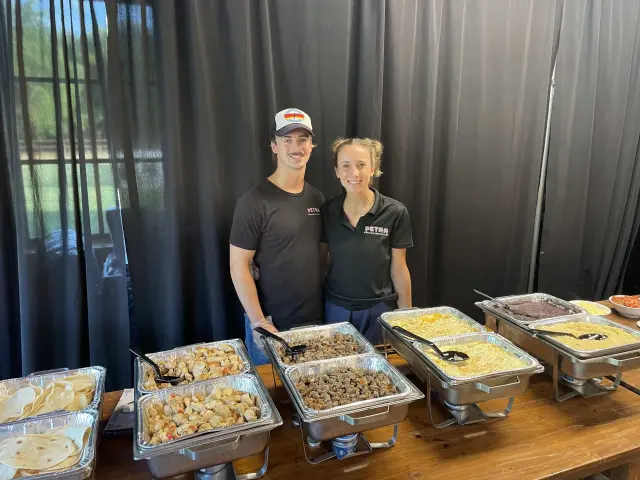 Professional Catering Setup