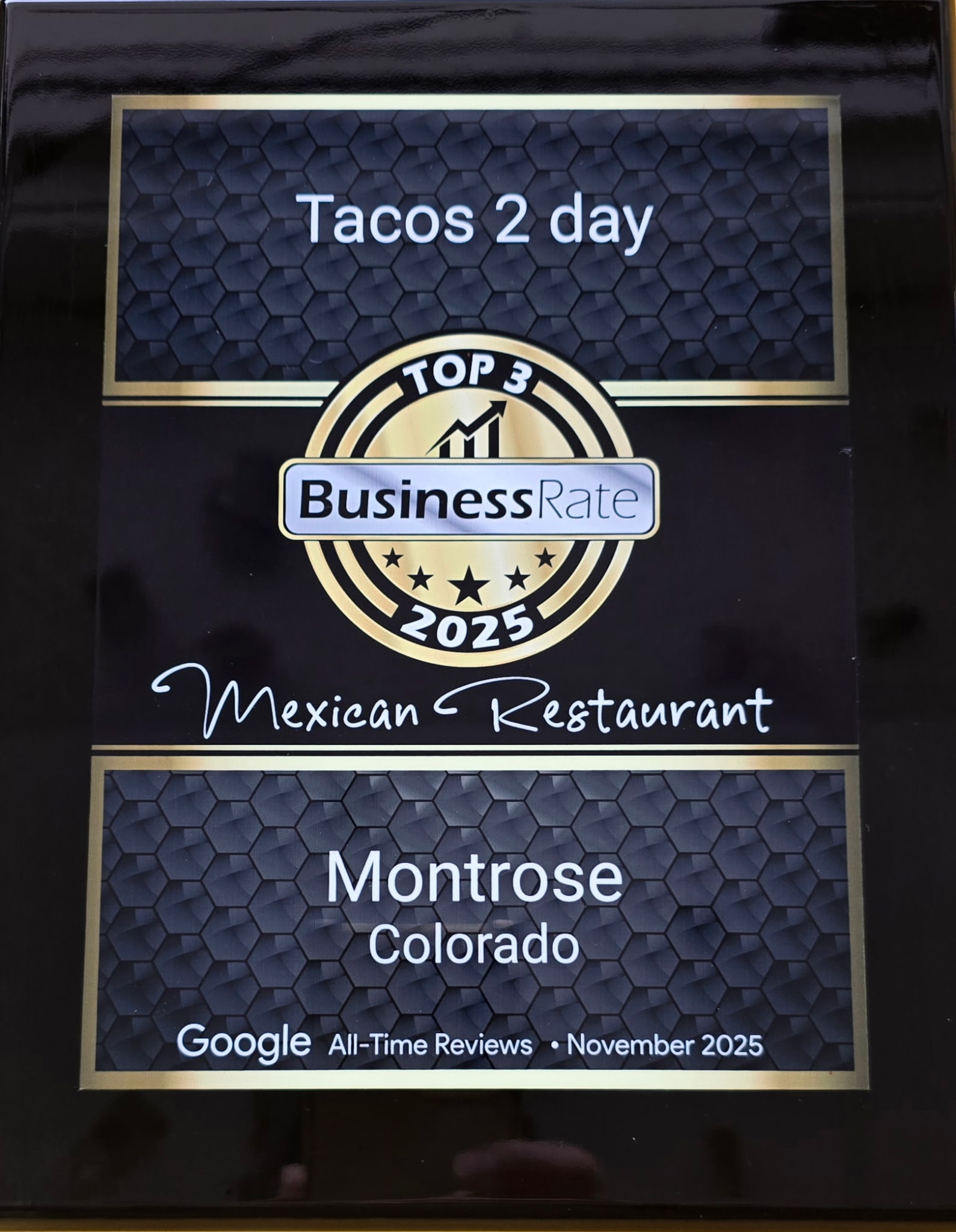 Google Best Reviews Award 1